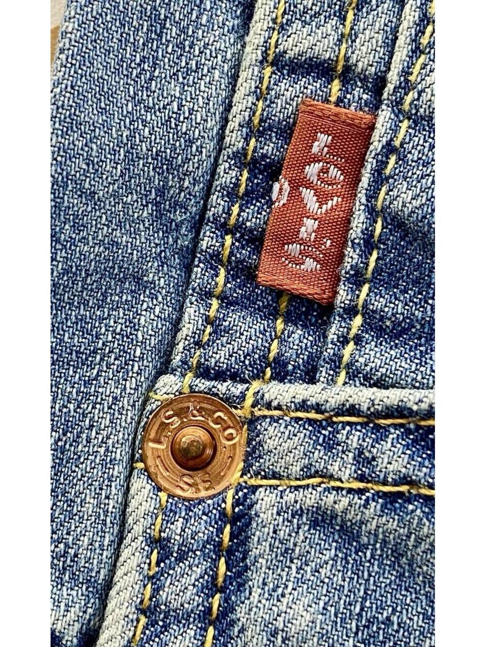 NWT Levis Red Tab 565 Straight Jeans Low Rise Women 28x34 - Picture 5 of 9